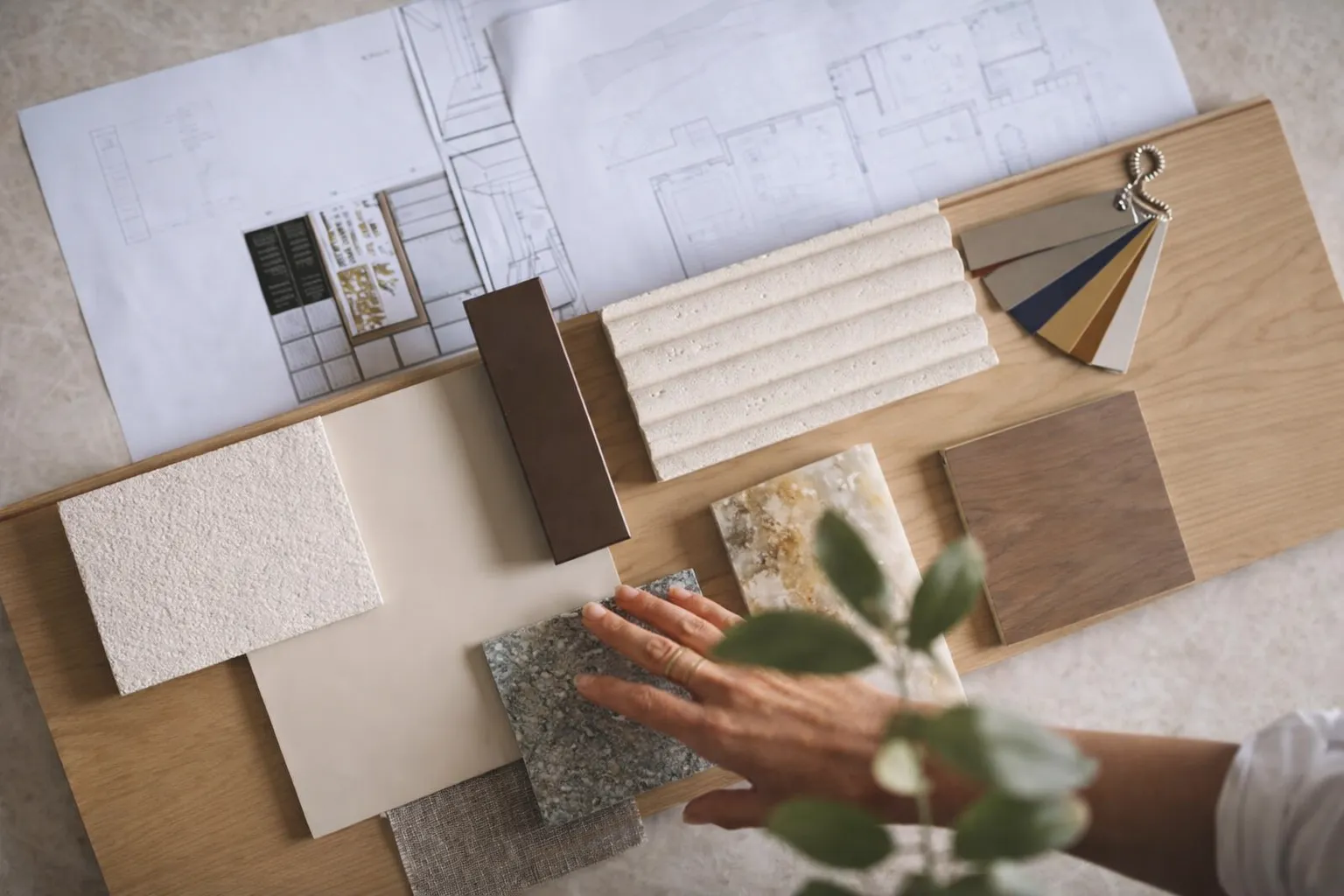 decoration conseil deco nuancier decoratrice 1 Projet client - CONSEIL DECO Toilettes ambiance naturelle et végétale