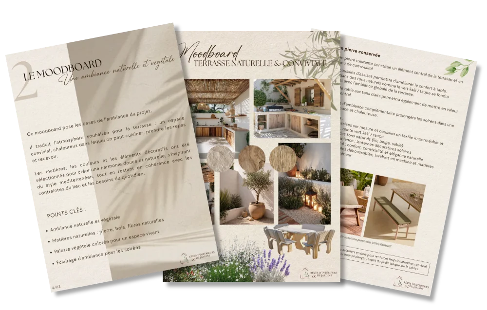 extrait dossier client conseil deco formule rosee Conseil déco extérieur