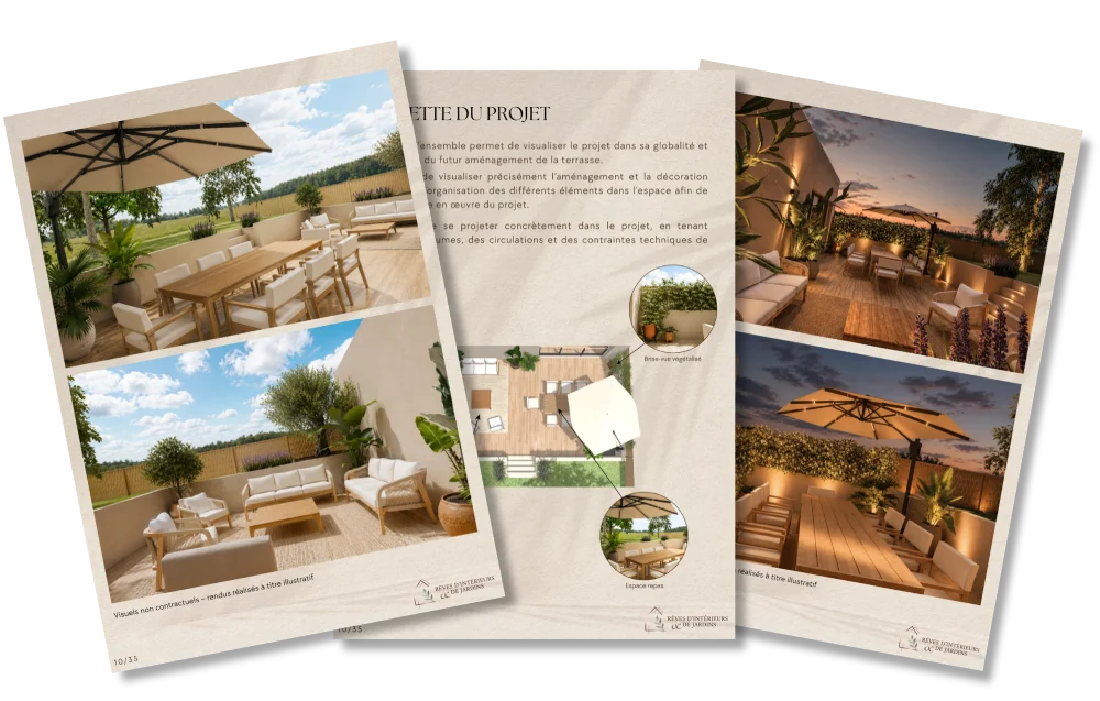 extrait dossier client projet conception 3d formule canopee 1 Conception 3D extérieur